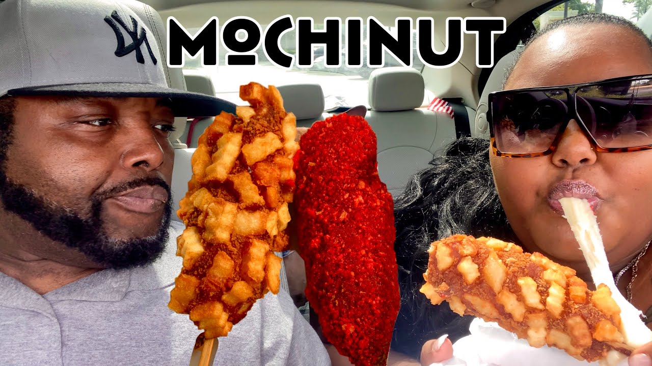 🧀ITS SO CHEESY! | Mochinut Orlando | Mukbang | Trippin & Sippin w/ Ashley