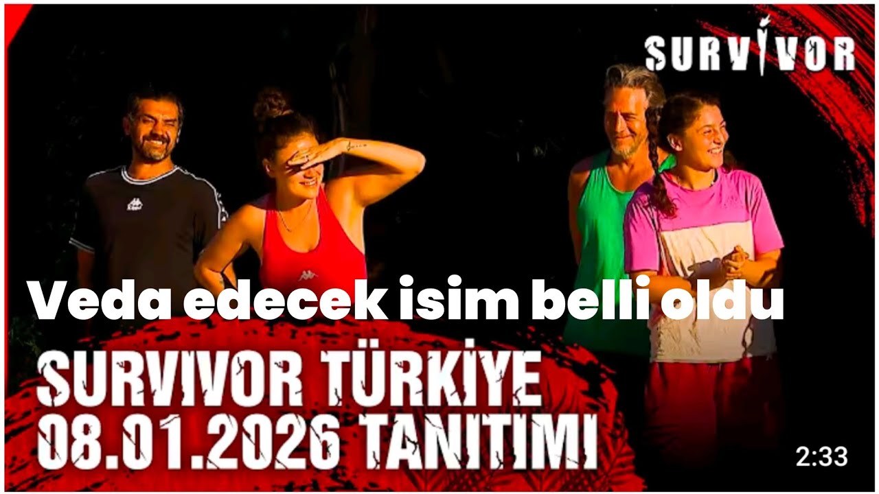 Survivor 2026 yeni bölüm fragmanı tanıtım| kim veda edecek belli oldu #survivor #veda #fragman 