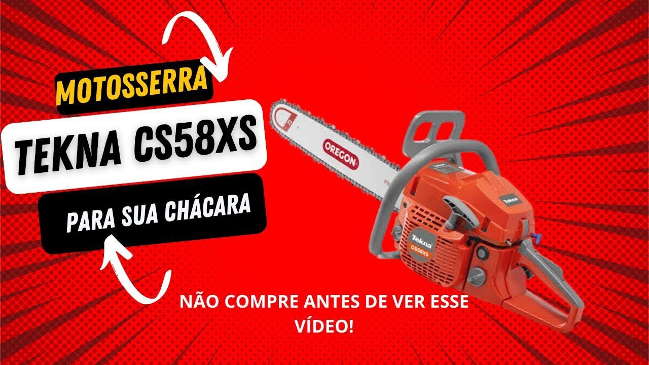 Motosserra Tekna CS58xs.