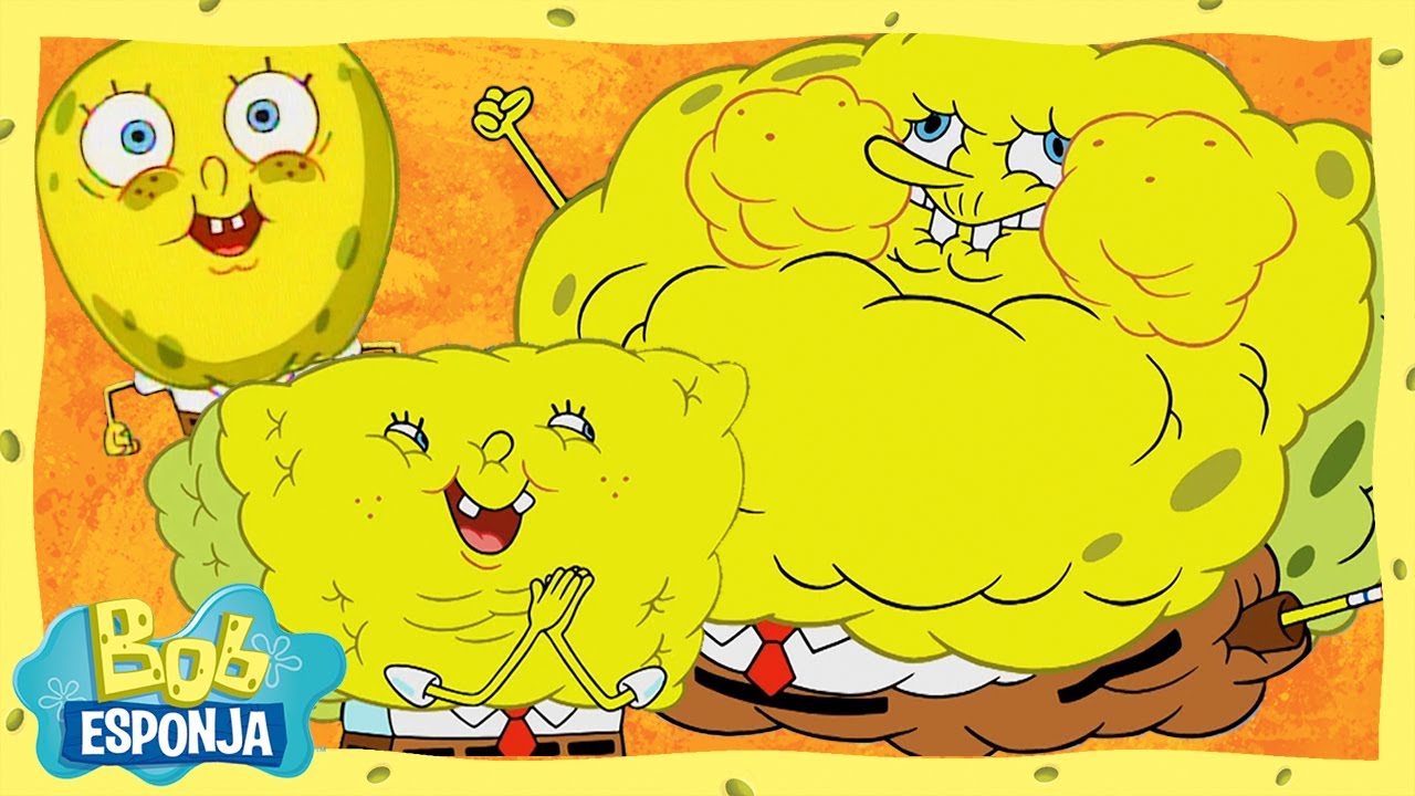 As 14 Melhores Vezes que Bob Esponja Foi Super Absorvente | Bob Esponja em Português