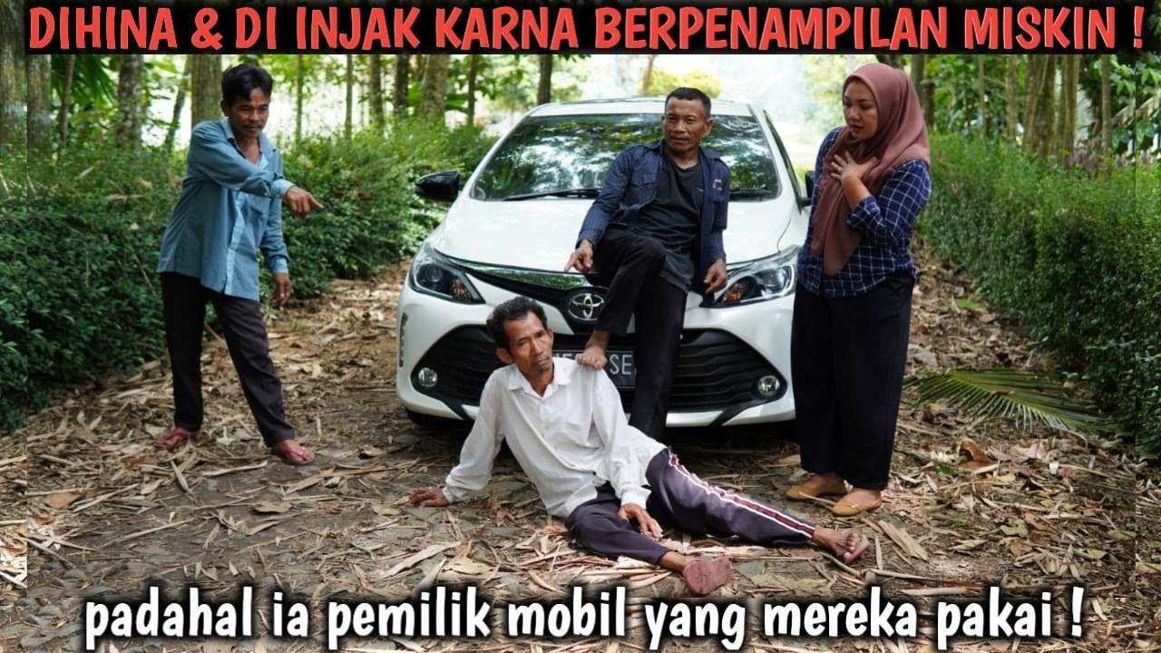 DIHINA & DI iNJAK KARNA BERPENAMPILAN MISKIN, PADAHAL IA PEMILIK MOBIL YANG MEREKA PAKAI‼️