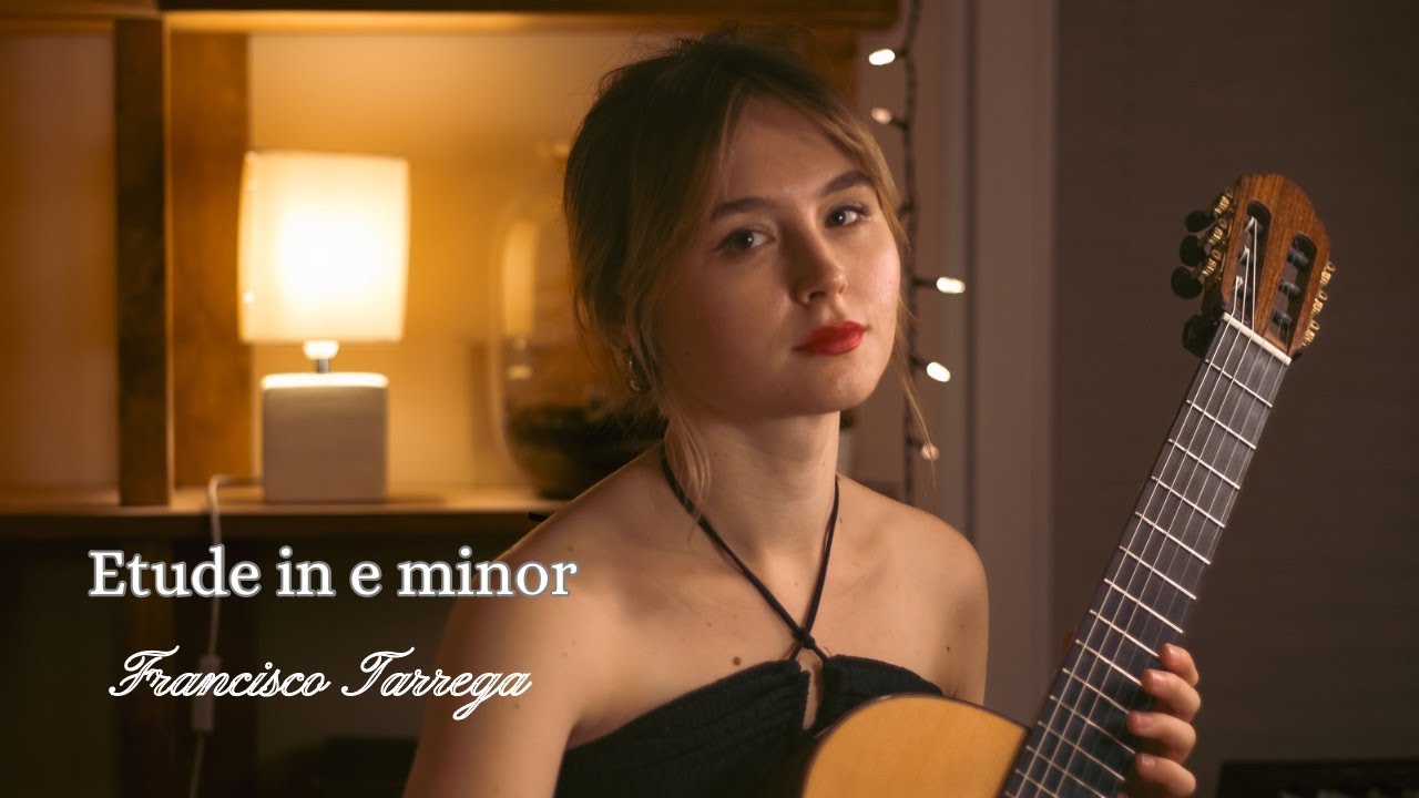 Francisco T&aacute;rrega - Etude in e-minor