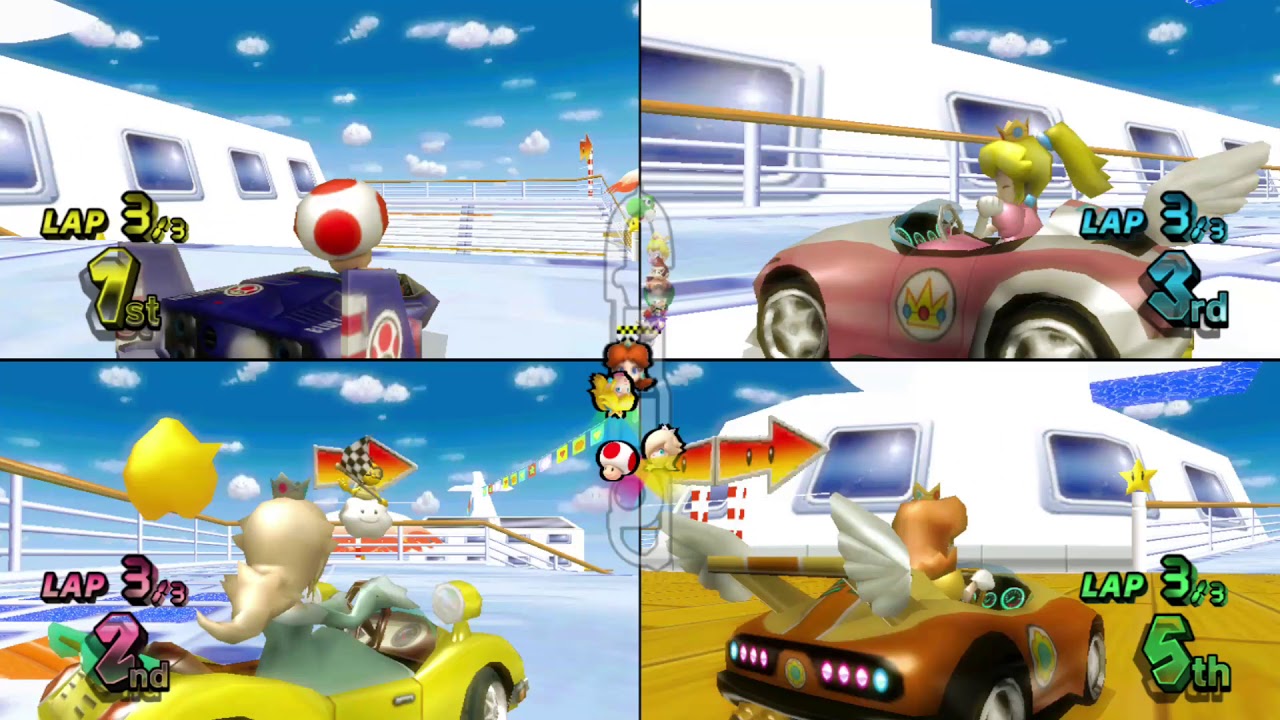 Mario Kart Wii Custom Tracks ✦ 4 Players #078