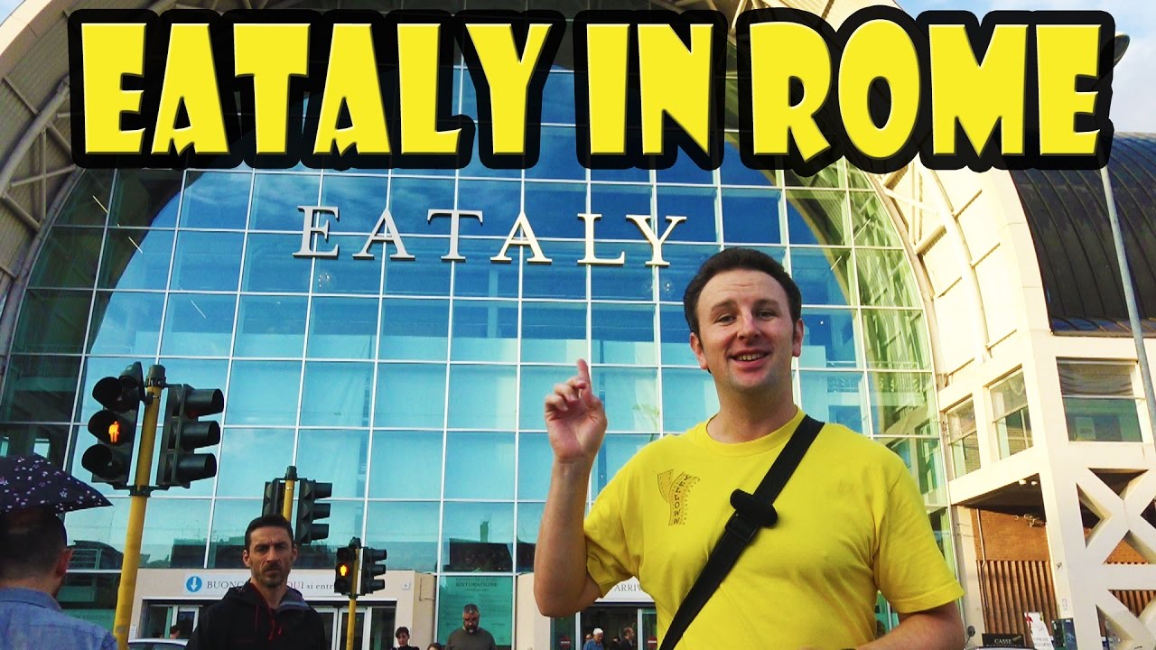 World's Biggest Italian Supermarket - Eataly Roma at Ostiense in Rome