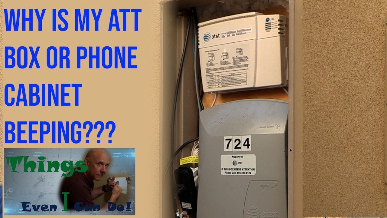 Почему мой телефонный аппарат ATT пищит??? Замена батареи ATT (краткая версия)