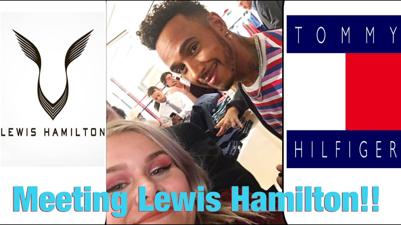 ATTENDING A TOMMY HILFIGER EVENT WITH LEWIS HAMILTON- Keira Megan