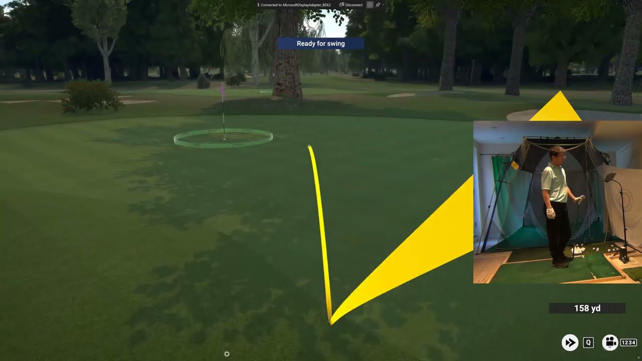 在家打模拟高尔夫, Every-Shot, 球场: Green Hills GC，London, ON