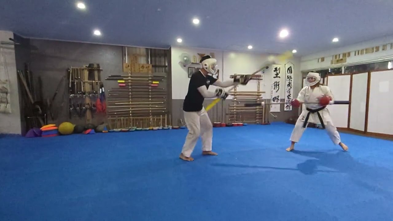 More Bo sparring (from the Asato Dojo, Okinawa)