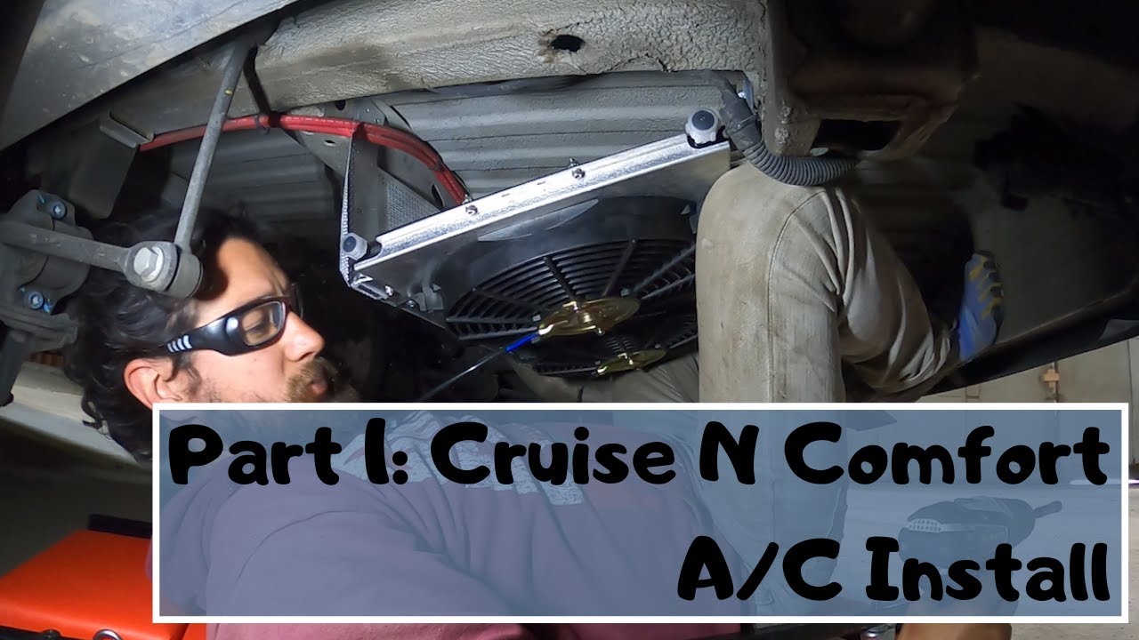 Air Conditioning Install for Van Life Part 1 - Cruise N Comfort 12v A/C