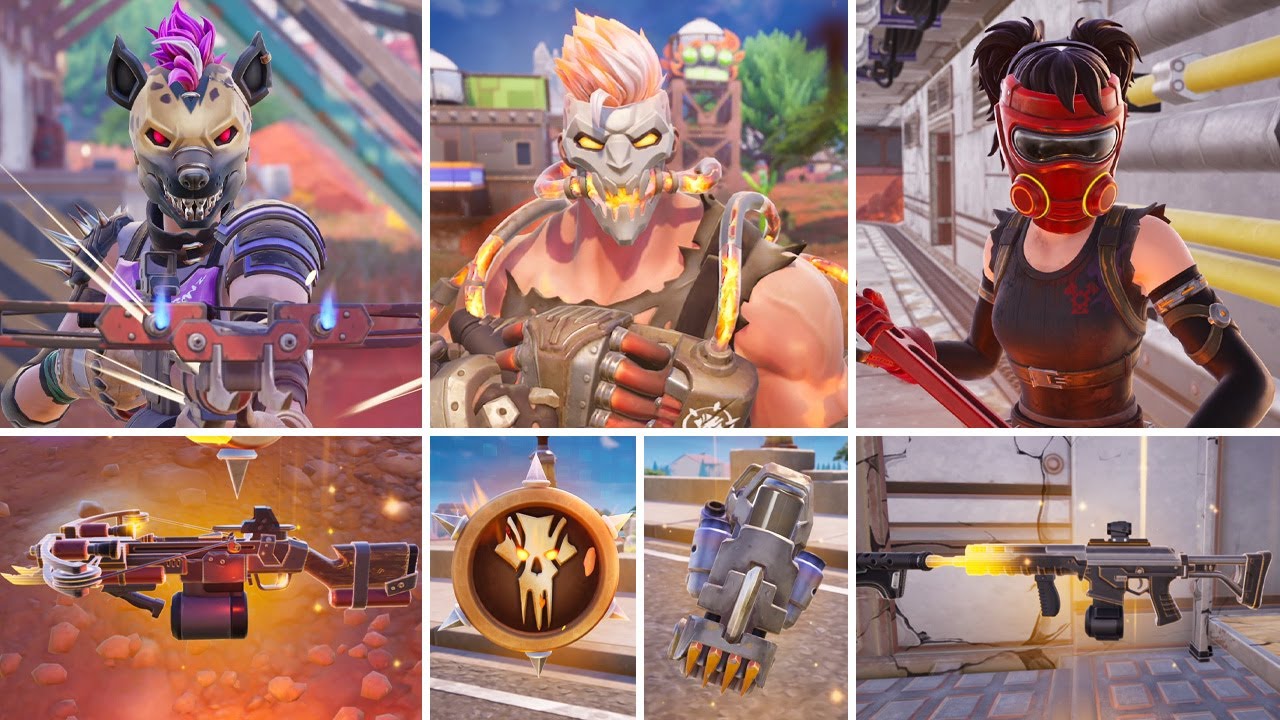 All Bosses, Mythic Weapons & Medallions Locations Guide - Fortnite Chapter 5 Season 3 (Wrecked)