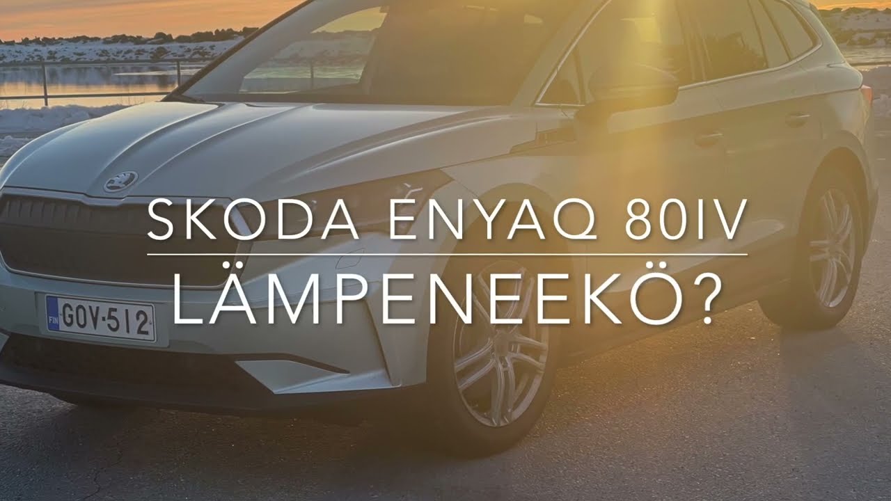 Lämpeneekö Skoda Enyaq? Vai lähdetäänkö jääkuutiolla matkaan...