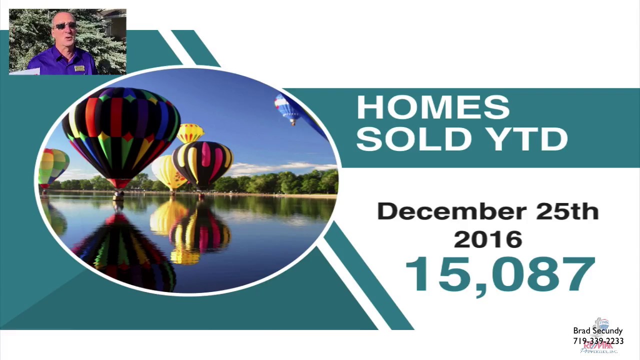 Colorado Springs Home Sales Week Ending 12-25-2016