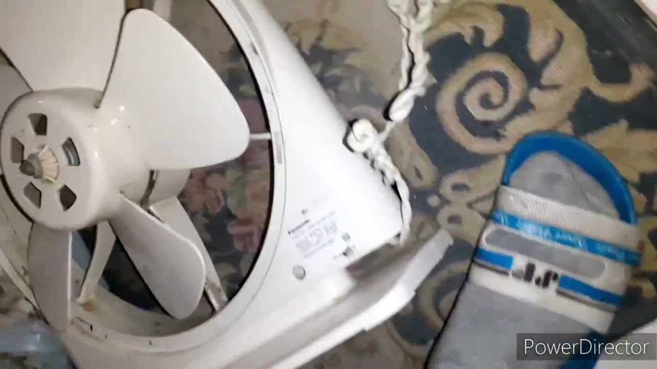 清洗 Panasonic風扇 Cleaning fan