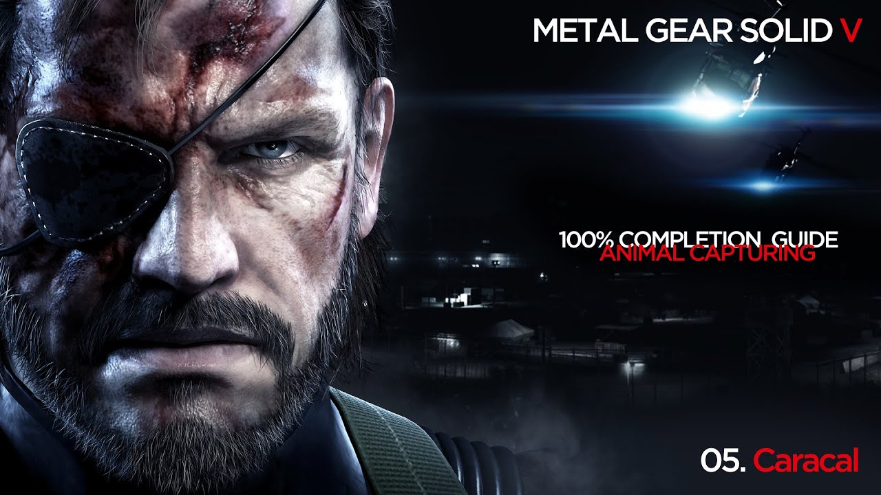 MGSV 100% Completion list (Animal capturing): 05. Caracal [60fps]