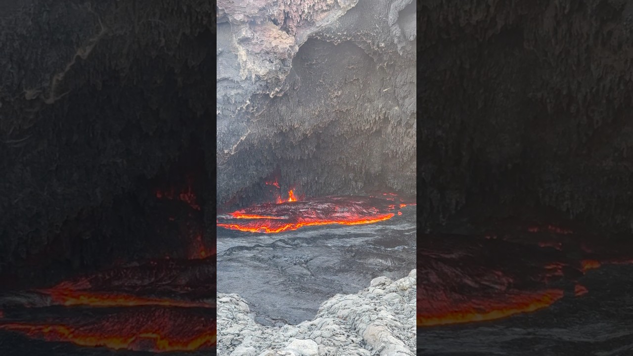 New Erta Ale Volcano Eruption April 2, 2025 Ethiopia&rsquo;s Fiery Wonder Returns! #travelethiopia #active