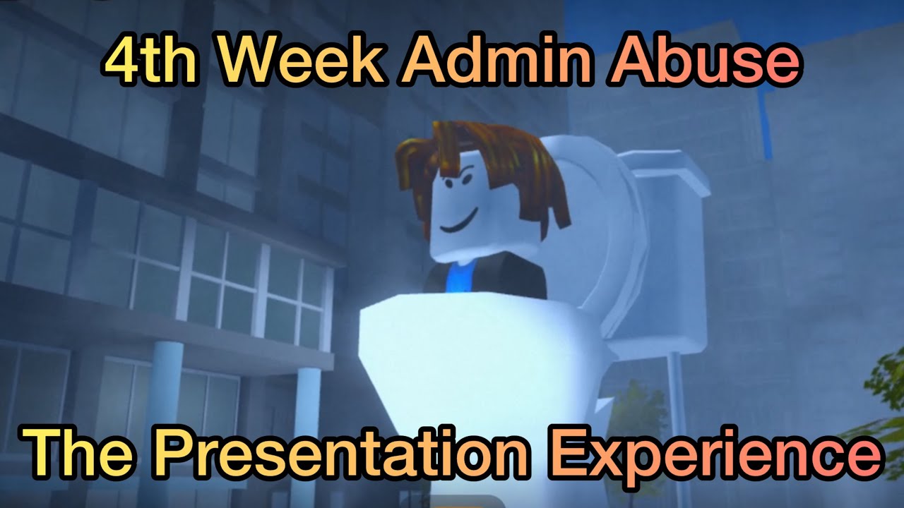 The Presentation Experience - 4th Week Admin Abuse (Loud Sound & Flashing Lights Warning)