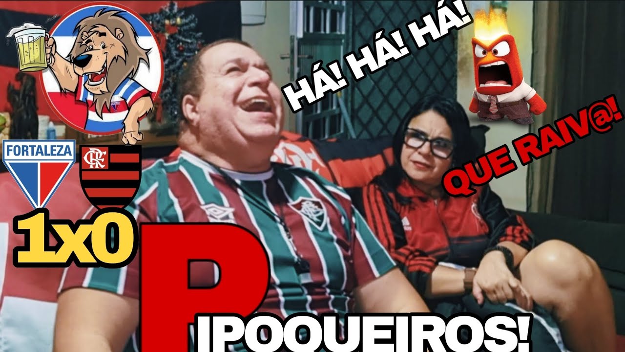 REACT RAIZ | TIME DE PIPOQUEIROS | FORTALEZA 1X0 FLAMENGO 