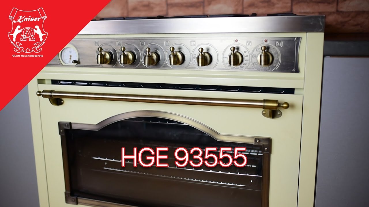 Газоэлектрическая плита HGE 93555