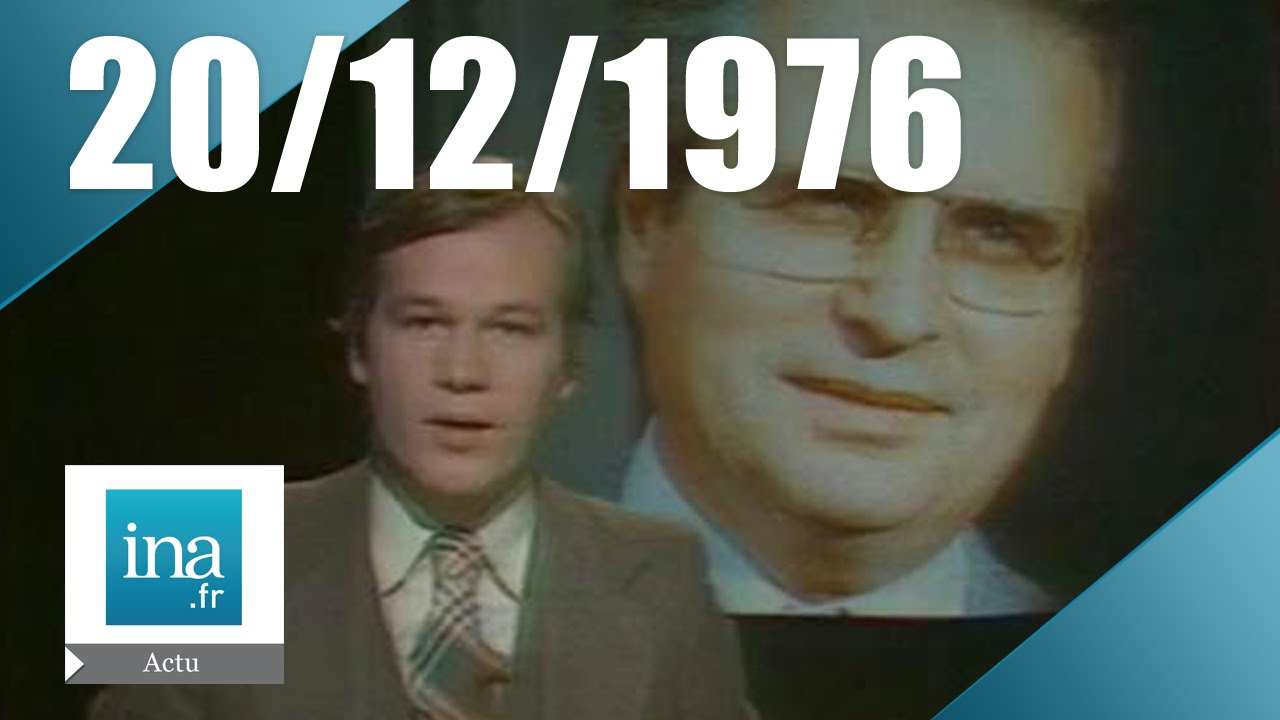 20h Antenne 2 du 20 d&eacute;cembre 1976 - Remaniement gouvernemental | Archive INA