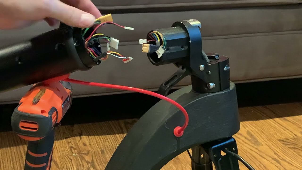 Removing Motor Controller - X7 X8 Electric Scooter