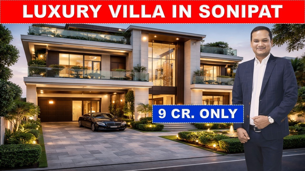 Ultra Luxury Villas in Jindal Global City Sonipat | 503 Sq Yard Premium Villa | Papa Property