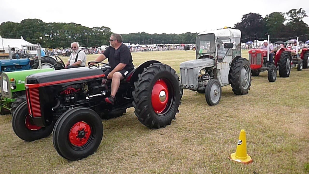 tractor display at revesby country fair 2019