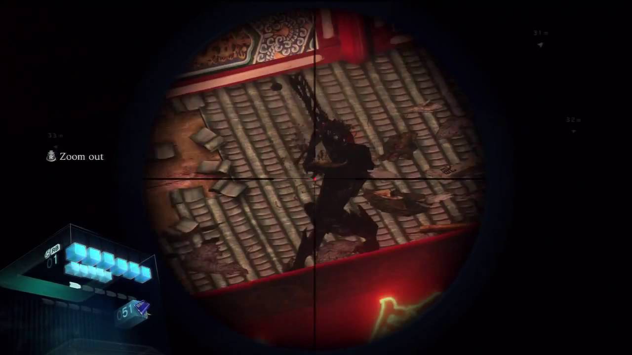 Resident Evil 6 Ada Chapter 3 2 (Veteran) Play+Intersecting Boss Fight