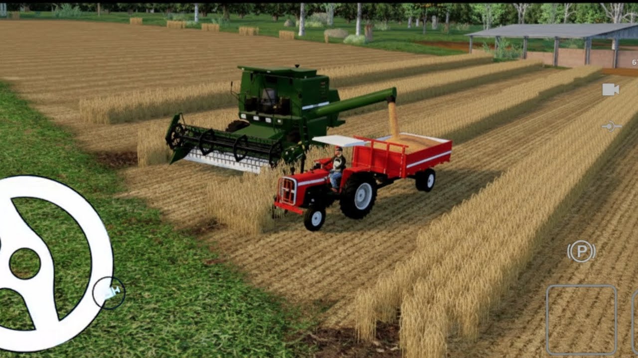 Farming Sim Brasil Game Tutorial - Farming 🚜 Tractor Wala Game 🚜 Tractor Farming Games 
