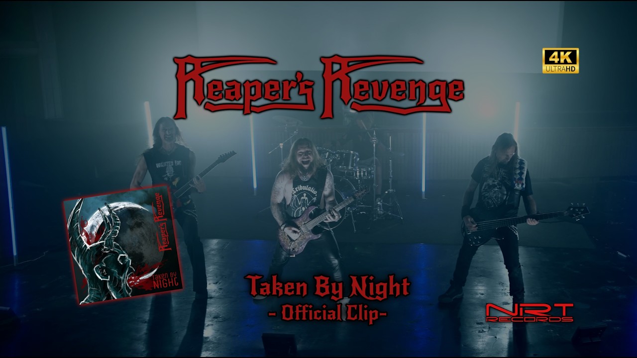 Reaper's Revenge - Taken By Night (official clip) (4K) [ Heavy Metal | Power Metal ]