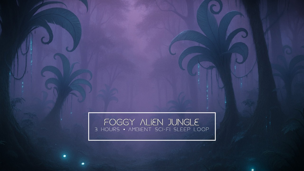 Alien Forest in the Mist &ndash; Sci-Fi Ambient Jungle