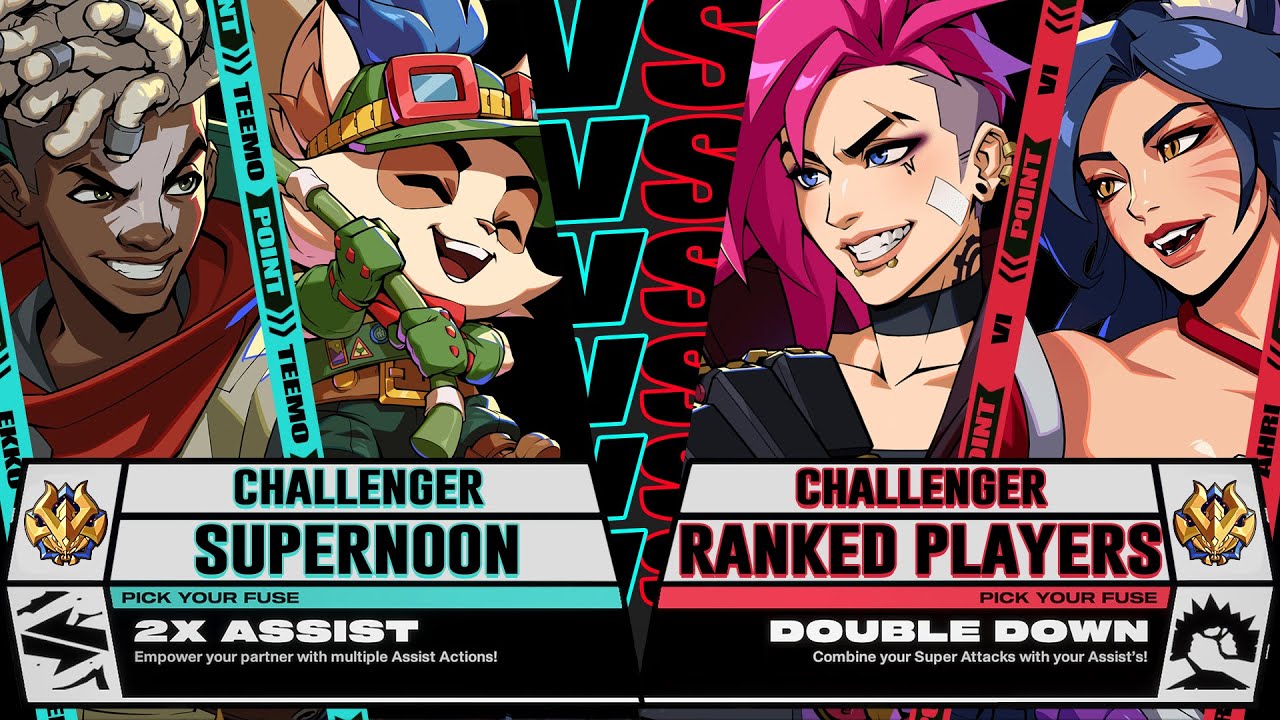 Supernoon (Teemo / Ekko) 4000LP Ranked Match - 2XKO