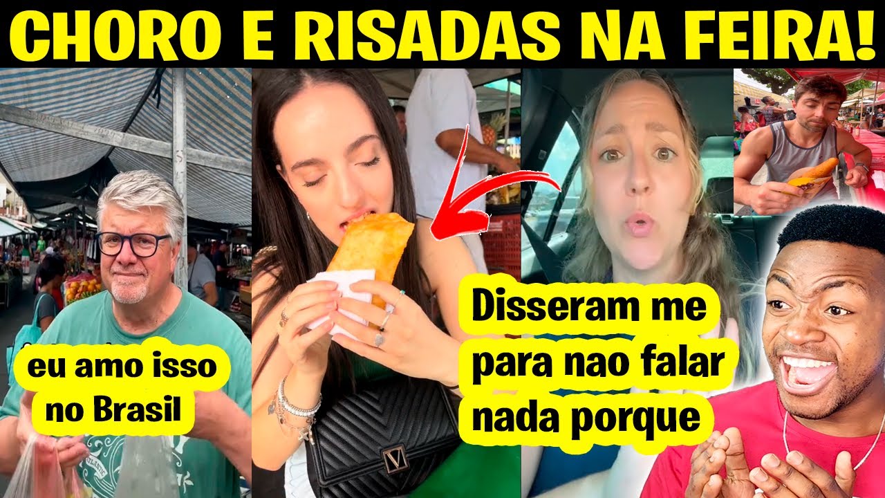 O Momento em Que Estrangeiros Descobrem a Magia das Feiras do Brasil