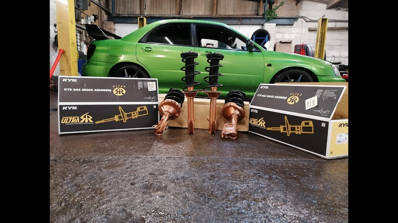 How To Fit New Shock Absorbers Subaru Impreza WRX Fitting KYB Ultra SR Shock Absorbers To My Subaru