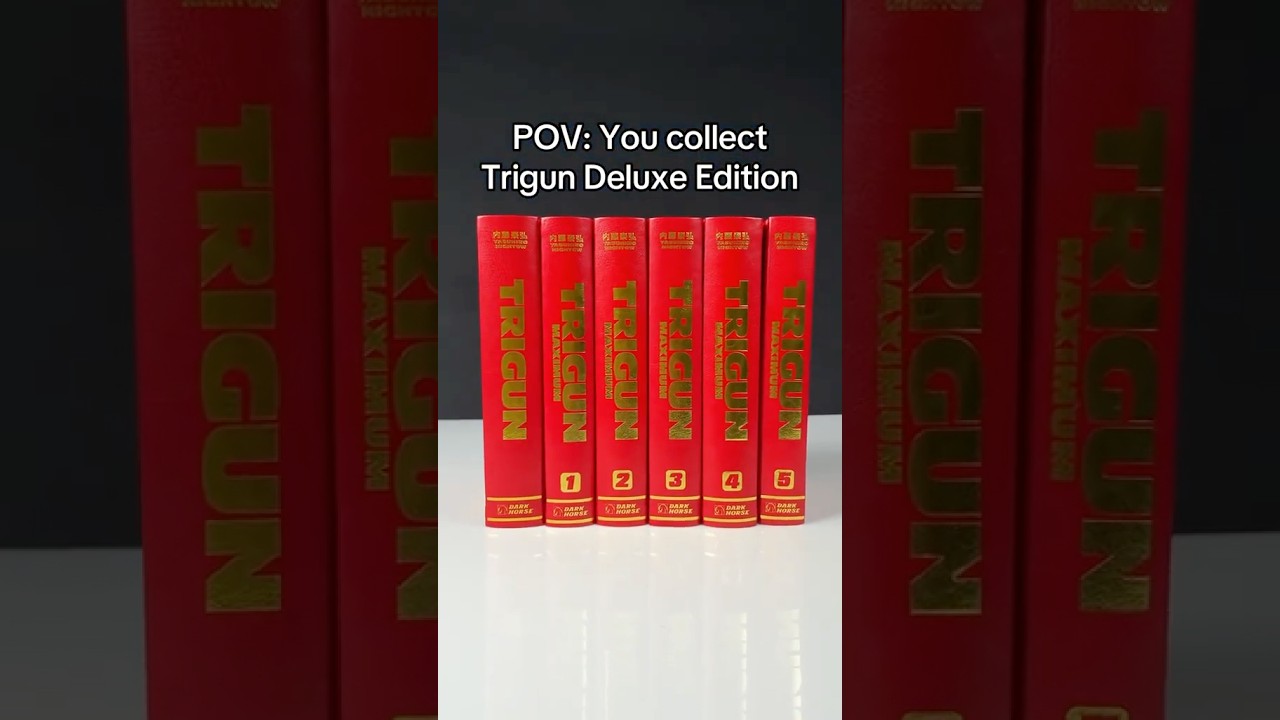 Trigun Deluxe Editions - Dark Horse Manga