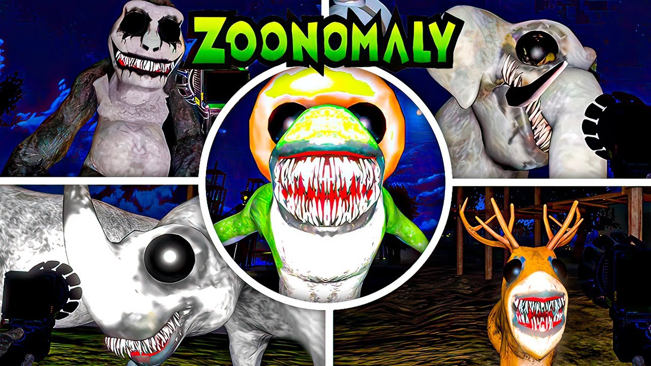 Zoonomaly Mobile - All Jumpscare & All Bosses