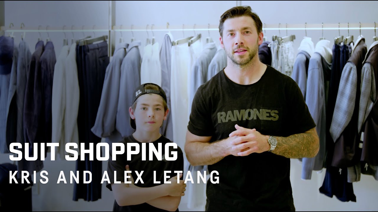 Kris and Alex Letang Go Suit Shopping | Pittsburgh Penguins