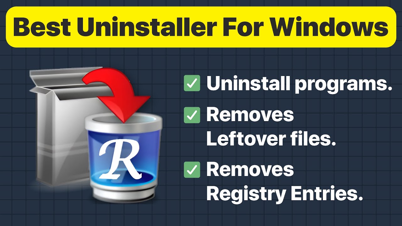 Revo Uninstaller In 1 Minute | Best Uninstaller For A Clean Uninstallation