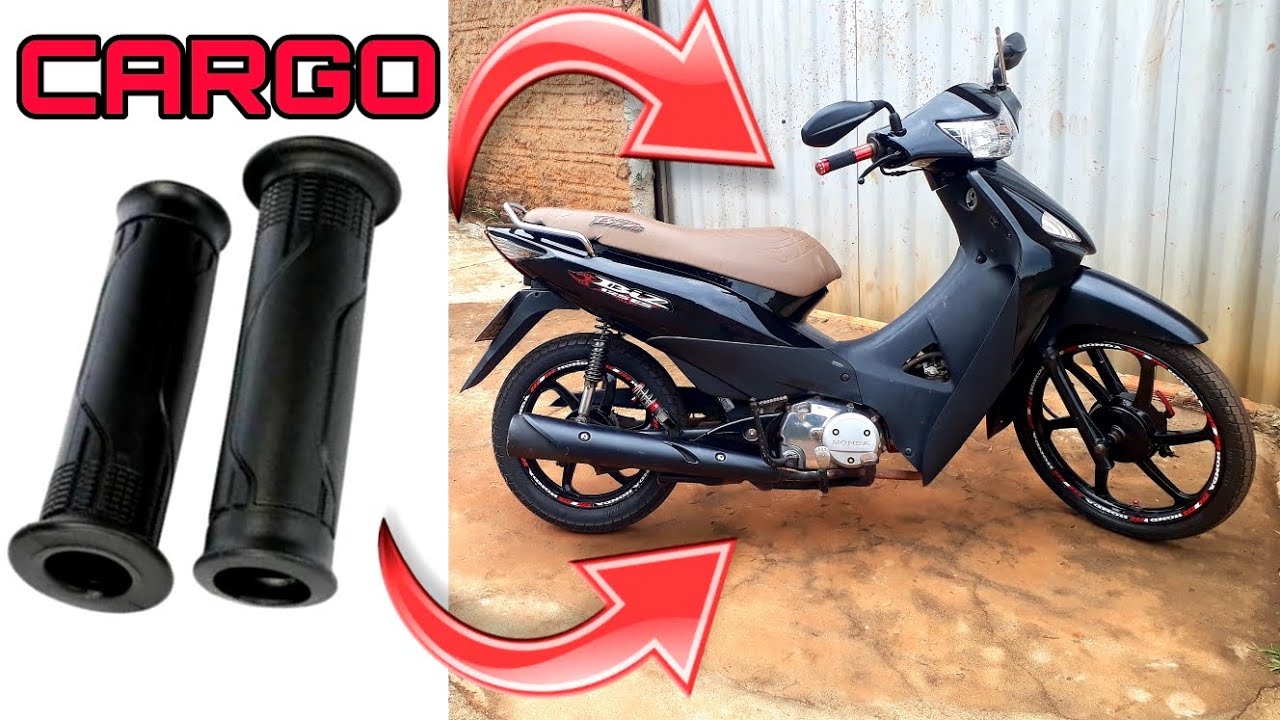 manopla titan cg cargo 160 na Biz 125