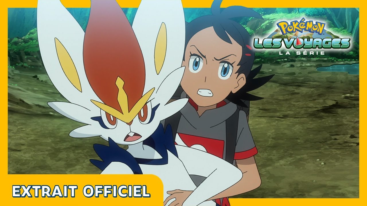 Lucario et Pyrobut I La série : Pokémon, les voyages l Extrait Officiel