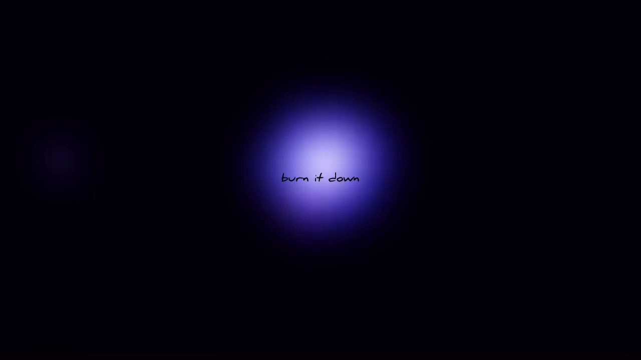linkin park - burn it down (slowed + supereverb)[FV]