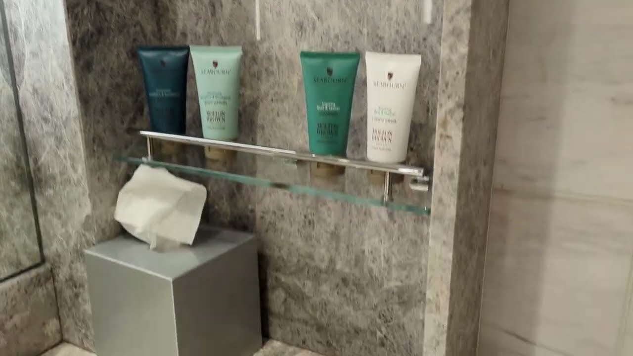 Seabourn Ovation veranda suite room tour