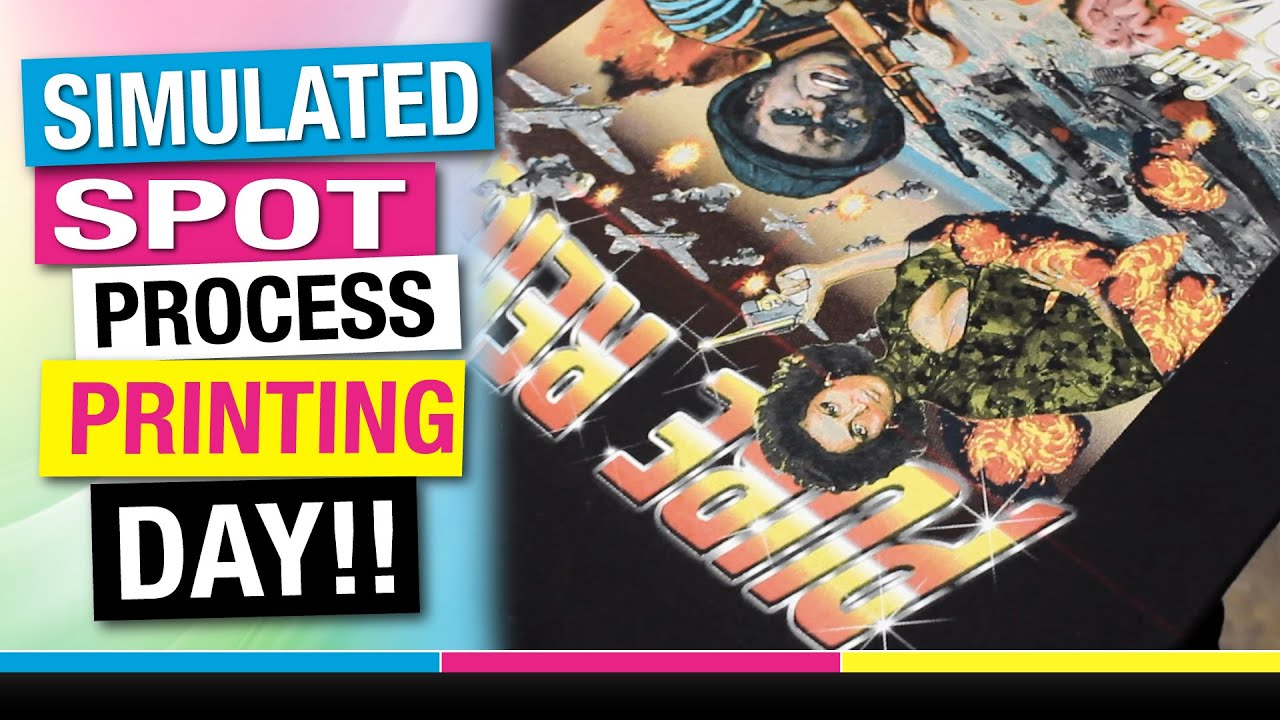These Simulated Spot Process Prints are 🔥  | T-Shirt Screen Printing Vlog | Anatol Titan M Automatic