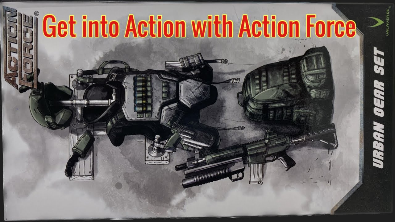 Action Force Urban Gear Set & Weapons Pack Charlie Review