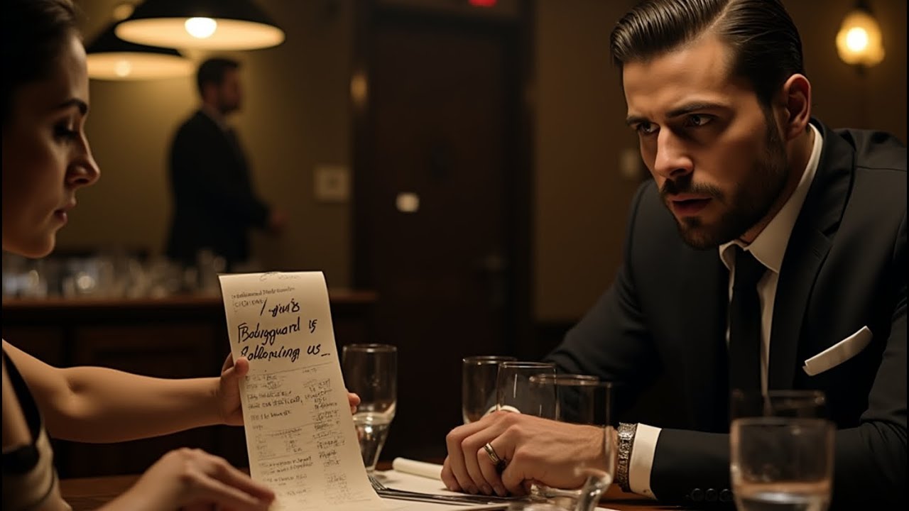„Dein Bodyguard folgt uns, schrieb Kellnerin auf Rechnung – Mafiaboss„Du hast mir das Leben gerettet