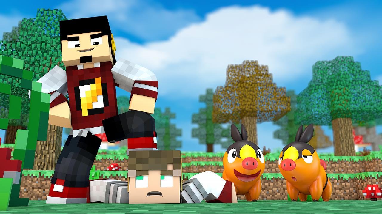 Minecraft: LIGA POKEMON #2 - Mesmo Pokemon? ‹ AM3NIC ›