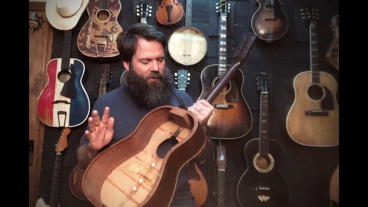 1957 Gibson LG-1 Found in Attic // Part 2 // LG2 XBrace Transformation