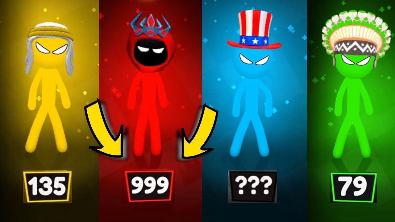 Stickman 🥇BEST MINIGAMES Tournament - Stickman Party 1 2 3 4 Player 2026