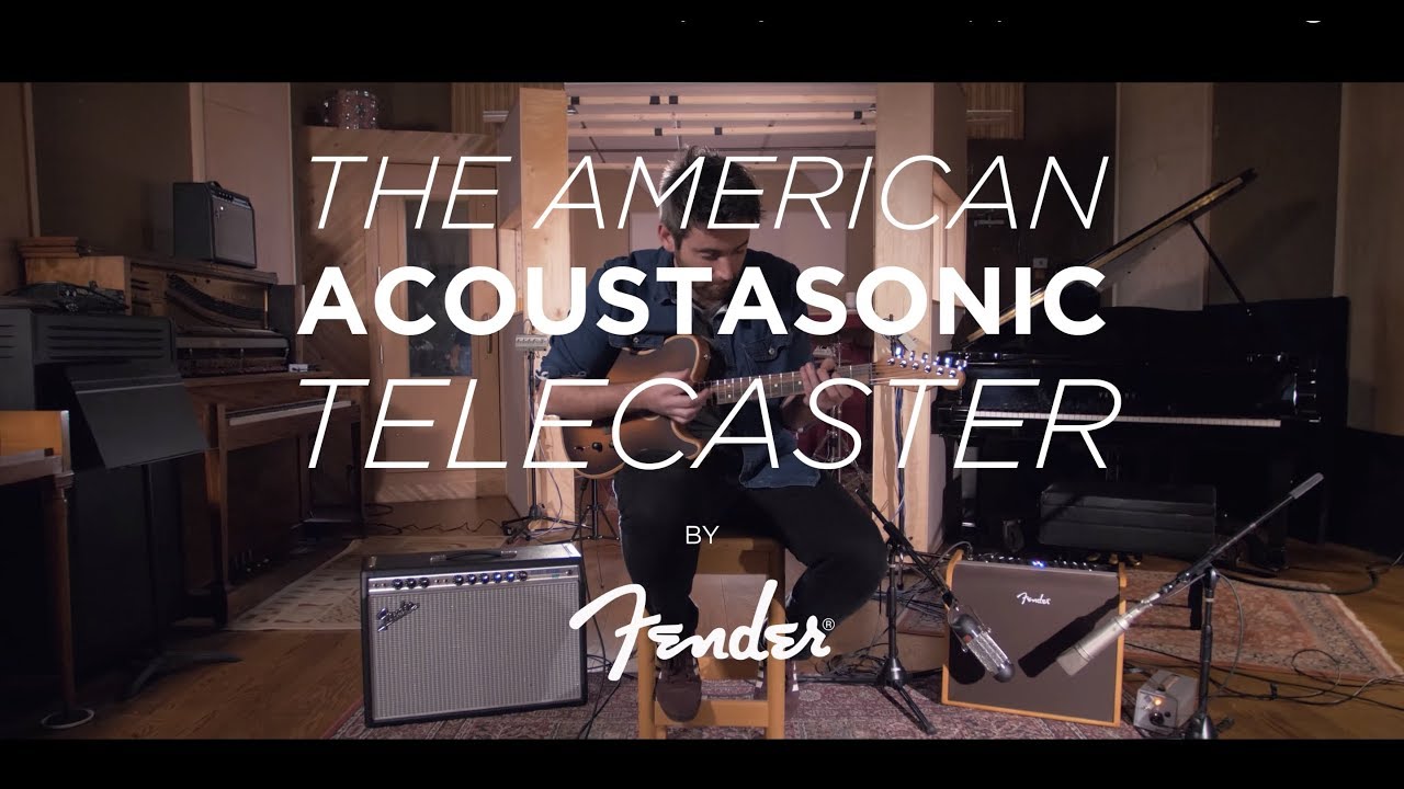Fender The American Acoustasonic Telecaster | CME Gear Demo | Nathaniel Murphy