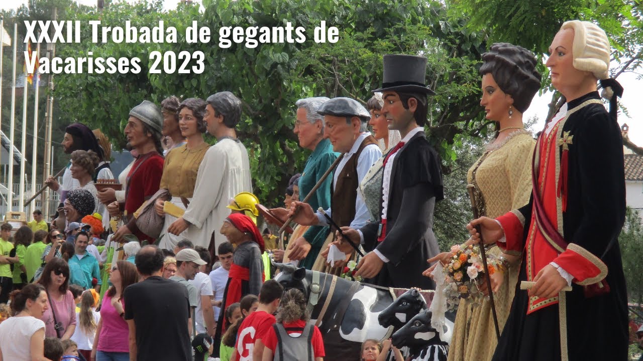 XXXII Trobada de gegants de Vacarisses (27/5/2023)