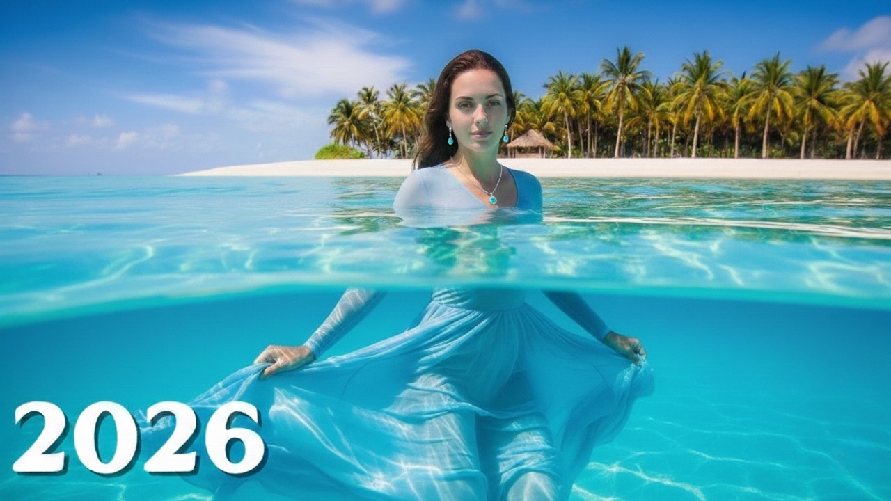 Deep House Mix 2026 🍹 Chill Tropical Summer Relaxing Vibes 4K UHD